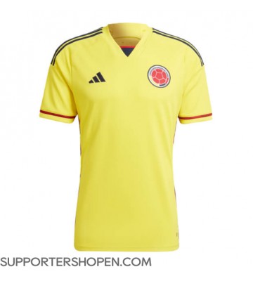 Colombia Hemma Matchtröja 2022 Kortärmad